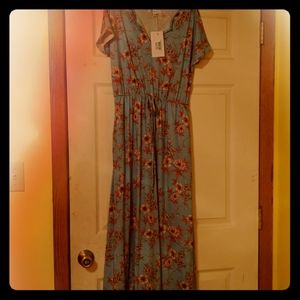 Brand New Baby's Got the Blues Maxi Dress